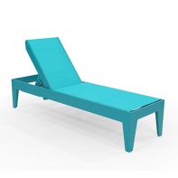 Leisure MGP Sling Commercial Chaise with Straight Adjustable Back by LC Furniture