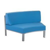 Neo Commercial Modular Wedge Chair by LC Furniture