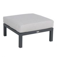 ELBA Commercial Ottoman - Cast Silver by KETTLER