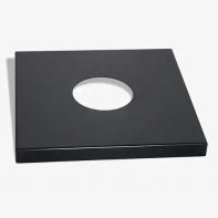 Commercial 32 Gallon Flat Top Square Lid - Powder Coat Finish by Texacraft