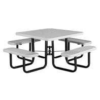 46" Square Commercial Picnic Table by LC Furniture
