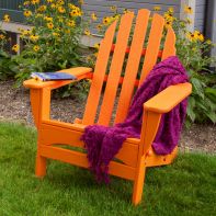 POLYWOOD Classic Folding Adirondack Chair