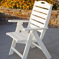 POLYWOOD Nautical High Back Chair