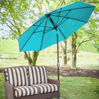 9' Monterey Commercial Grade Auto-Tilt Market Umbrella