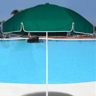 6.5' Lifeguard Fiberglass Commercial Umbrella