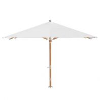 Tuuci Rectangle Ocean Master Max Nautical Teak Commercial Umbrella