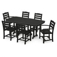 Polywood La Casa Cafe 7-Piece Dining Set
