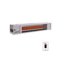 Sunpak Infrared Commercial Dual Stage Patio Heater - Stainless Steel