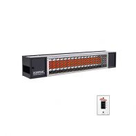 Sunpak Dual Stage Infrared Commercial Patio Heater - Black