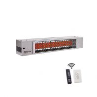 Sunpak Infrared Commercial Dual Stage Patio Heater - Stainless Steel