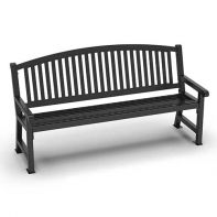 4 ft and 6 ft Savannah Commercial Bench by Frog Furnishings