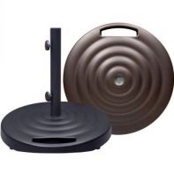 Shademaker 100lb Round Cast Aluminum Base With Wheels And Handle