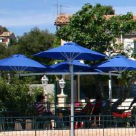 9' Rotating Arm Four Cluster Umbrella