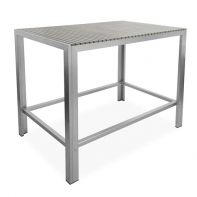 Sicilia Commercial Rectangular Bar Table by Kannoa
