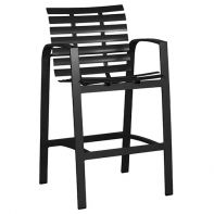 Skyline Commercial Slat Bar Chair by LC Furniture