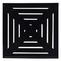 24" Square Slat Pattern Table Top