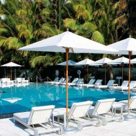 Tuuci Square Bay Master M1 Maritime Hardwood Commercial Umbrella