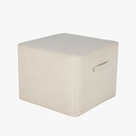 Commercial 24" Square Pouf, Premium Cushion by Texacraft