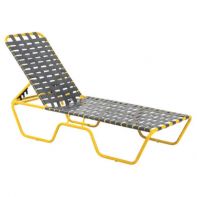 Sundance Commercial Cross Weave Chaise Lounge by LC Furniture