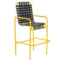 Sundance Commercial Cross Weave Bar Chair by LC Furniture