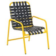 Sundance Commercial Cross Weave Dining Chair by LC Furniture