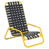 Sundance Commercial Cross Weave High Back Sand Chair by LC Furniture