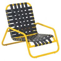 Sundance Commercial Cross Weave Sand Chair by LC Furniture