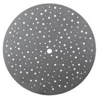 24" Round Bistro Pub Table with Bubble Pattern Top