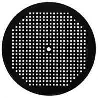 24" Round Bistro Pub Table with Cube Pattern Top