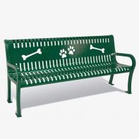 Commercial Pooch Perch Bench by Texacraft