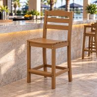 POLYWOOD La Casa Cafe Counter Side Chair