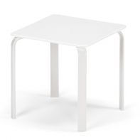 Marine Grade Polymer Commercial 18" Square End Table by Telescope Casual