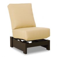 Leeward Commercial Cushion Armless Single-Seat Fixed Sectional by Telescope Casual