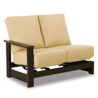 Leeward Commercial Cushion Right Arm Two-Seat Hidden Motion Sectional by Telescope Casual