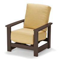 Leeward Commercial Cushion Hidden Motion Arm Chair by Telescope Casual