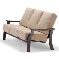 St. Catherine Commercial Cushion Three-Seat Sofa w/ MGP Arms by Telescope Casual