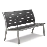 Bazza Commercial 56" Stacking Armless Bench by Telescope Casual