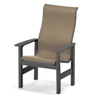 Leeward Commercial Sling Supreme Arm Chair by Telescope Casual