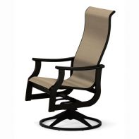 St. Catherine Commercial Sling Supreme Swivel Rocker with MPG Arms by Telescope Casual