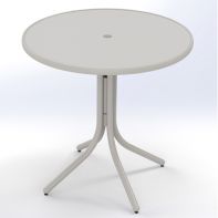 42" Round Cascade MGP Top Commercial Bar Height Table w/ hole by Telescope Casual