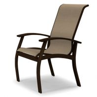 Belle Isle Commercial Sling Arm Chair by Telescope Casual