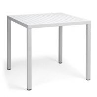 Euro Form Cube Commercial Table - Bianco