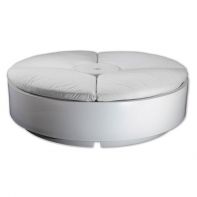 Signature In-Pool Commercial Round Sunbed by Ledge Lounger