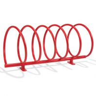 Commercial Hoop Bike Rack by Texacraft