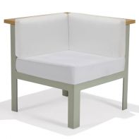 Vibe Modular Commercial Square Corner Chair - Left by Texacraft