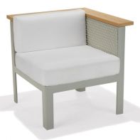 Vibe Modular Commercial Square End Chair - Left by Texacraft