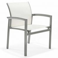 Vision Relaxed Sling Commercial Nesting Dining Chair by Texacraft