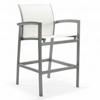 Vision Relaxed Sling Commercial Bar Stool by Texacraft