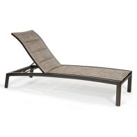 Vision Padded Sling Commercial Nesting Chaise Lounge by Texacraft