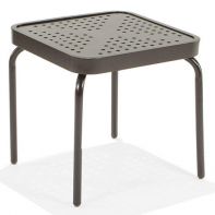 18" Square Matrix Commercial Fully Welded Side Table - Stamped Top by Texacraft